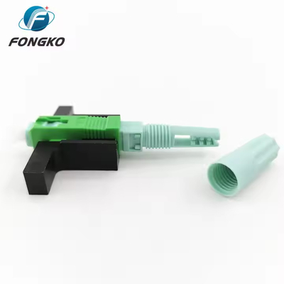 Precio de fábrica Conector rápido SC/APC Conector de fibra óptica