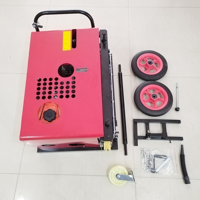 Máquina de tracción de cables para FTTH de fibra de vidrio de conducto de postes de cable Máquina de tracción de cable de tipo de rastreador Tractores de cable