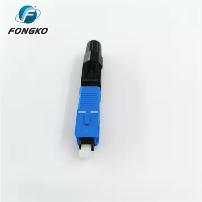 SC UPC APC PC SM Modo único Conector de 55 mm Adaptador de fibra óptica Conector rápido
