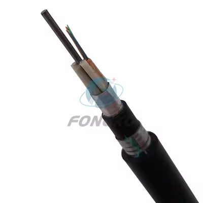 ADSS GYXTW Cables de fibra ópticaCables ópticos de exterior de modo único MDPE Cables ópticos de 24 núcleos