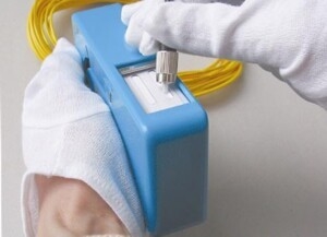 Caja de conector de fibra óptica 500x caja de limpieza de cassette caja de limpieza de fibra óptica