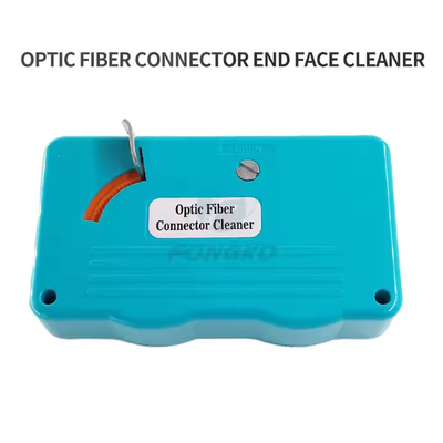 Caja de conector de fibra óptica 500x caja de limpieza de cassette caja de limpieza de fibra óptica