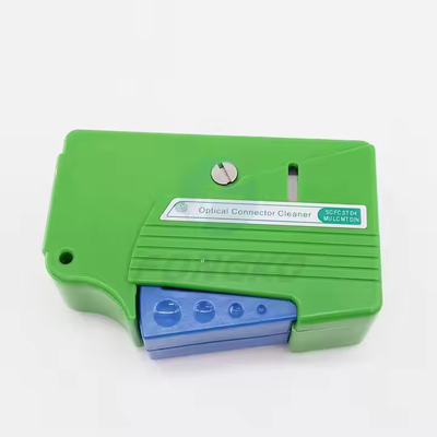 FC ST D4 MU LC MT DIN Limpiador de fibra óptica Limpiador de cara de extremo de fibra Cajas de limpieza Herramientas de limpieza