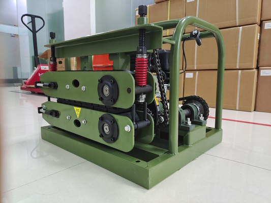 China Máquina de empuje y extracción de fibra óptica Máquina de extracción de cables de fibra óptica