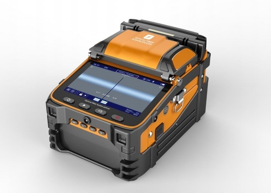 AI-9 6 Motos Splicer de fusión multilingüe Equipo de fibra óptica Splicer de fusión automático Splicer de fusión de fibra óptica
