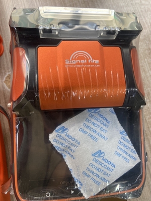 AI-9 6 Motos Splicer de fusión multilingüe Equipo de fibra óptica Splicer de fusión automático Splicer de fusión de fibra óptica