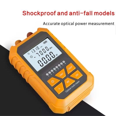 FONGKO OPM VFL Medidor de potencia todo en uno Fibra óptica RJ45 Tester de cable Medidor de potencia óptica multifunción