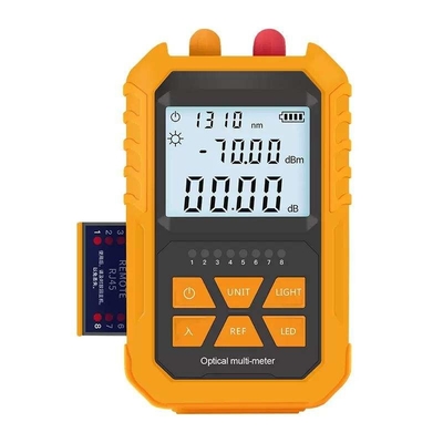 FONGKO OPM VFL Medidor de potencia todo en uno Fibra óptica RJ45 Tester de cable Medidor de potencia óptica multifunción