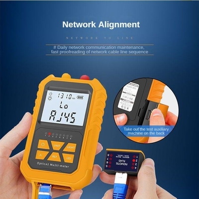 FONGKO OPM VFL Medidor de potencia todo en uno Fibra óptica RJ45 Tester de cable Medidor de potencia óptica multifunción