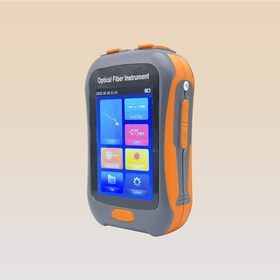 FONGKO Mini OTDR Fibra activa 1550nm Fibra óptica reflectómetro y VFL OLS OPM EventMap 20dB 60/80Km OTDR