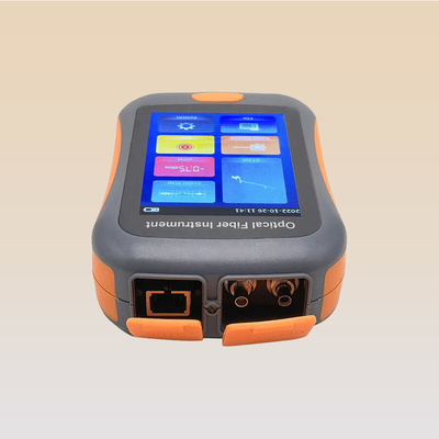 FONGKO Mini OTDR Fibra activa 1550nm Fibra óptica reflectómetro y VFL OLS OPM EventMap 20dB 60/80Km OTDR