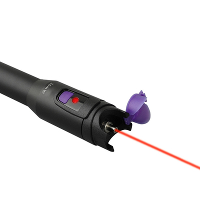 FONGKO Ftth Kit de herramientas de falla visual de cable láser de luz de pluma 10mw 650nm de fibra óptica láser de pluma VFL
