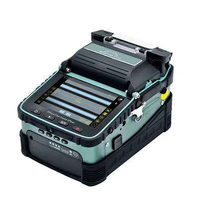 AI-6A + Fusión Splicer Electrodo FTTH Fibra óptica de soldadura máquina de empalme máquina de empalme de fibra óptica