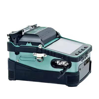 AI-6A + Fusión Splicer Electrodo FTTH Fibra óptica de soldadura máquina de empalme máquina de empalme de fibra óptica