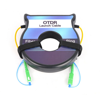 Cable de lanzamiento OTDR FONGKO 150M 300M 500M 1000M 1KM Extensión de fibra óptica SM MM Bobina de cable de fibra óptica Cable de lanzamiento OTDR Anillo