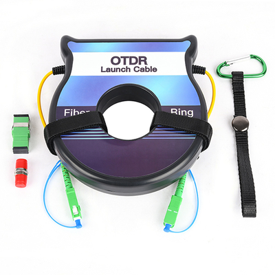 Cable de lanzamiento OTDR FONGKO 150M 300M 500M 1000M 1KM Extensión de fibra óptica SM MM Bobina de cable de fibra óptica Cable de lanzamiento OTDR Anillo