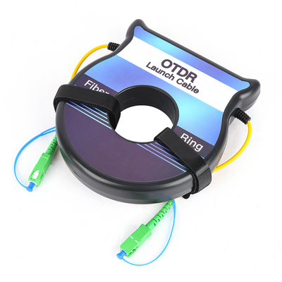 Cable de lanzamiento OTDR FONGKO 150M 300M 500M 1000M 1KM Extensión de fibra óptica SM MM Bobina de cable de fibra óptica Cable de lanzamiento OTDR Anillo