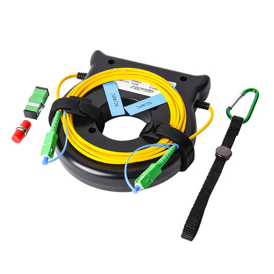 Cable de lanzamiento OTDR FONGKO 150M 300M 500M 1000M 1KM Extensión de fibra óptica SM MM Bobina de cable de fibra óptica Cable de lanzamiento OTDR Anillo