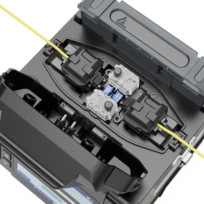 Máquina FONGKO EX39 de 4 motores, multi-idioma, tipo de fibra SM, aplicaciones FTTH, equipo óptico, empalmadora de fusión de fibra óptica