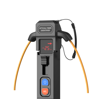 Identificador de detector de fibra óptica KFI-35V y localizador de fallas visuales para reconocimiento de señales de FONGKO Fiber Optic Tools