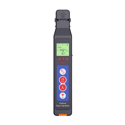 FONGKO KFI-45 Identificador de fibra óptica Detector de FOI Tester de cable con localizador de fallas visuales de fibra VFL y medidor de potencia óptica