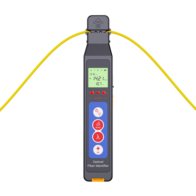 FONGKO KFI-45 Identificador de fibra óptica Detector de FOI Tester de cable con localizador de fallas visuales de fibra VFL y medidor de potencia óptica