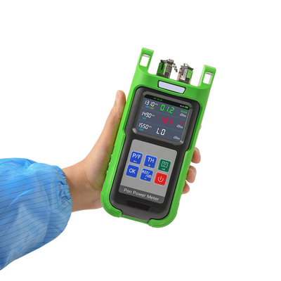 FONGKO KPN-35 PON Medidor de potencia de fibra óptica Función de prueba de fibra óptica con VFL y longitudes de onda 1310/1490/1550nm