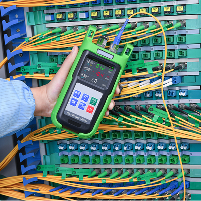 FONGKO KPN-35 PON Medidor de potencia de fibra óptica Función de prueba de fibra óptica con VFL y longitudes de onda 1310/1490/1550nm
