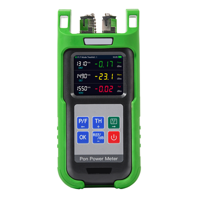 FONGKO KPN-35 PON Medidor de potencia de fibra óptica Función de prueba de fibra óptica con VFL y longitudes de onda 1310/1490/1550nm