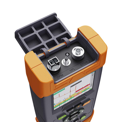 FONGKO Multifuncional QX55-S 1310/1550nm 32/30dB Mini VFL Medidor de Potencia Fuente de Luz Probador de Fibra Óptica OTDR Fiber Master OTDR
