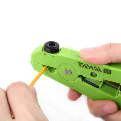 FONGKO Herramientas de desmontaje de alambre multifunción Cables de fibra óptica Telas de alambre automáticas Slitter