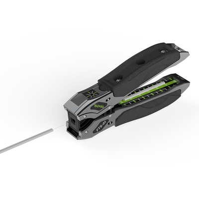 FONGKO FTS-01 Desmonte de cables de caída plana, herramienta de desmonte de cortador de cable de fibra óptica