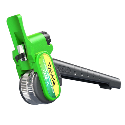 FONGKO KMS-K Cortador de cable de trinquete con función de pelado de alambre para accesorios FTTH y cubierta de cable redondo