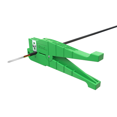PELACABLES COAXIAL FONGKO 45-164 Verde, Diámetro del Cable 6.4mm a 14.3mm, Pelacables para Cable de Tubo Suelto, Pelacables Coaxial