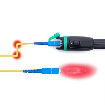KFL-11P VFL Localizador Visual de Fallas Probador de Fibra Óptica 10mw 10km para Conectores LC