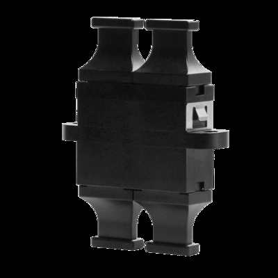 Adaptadores dúplex sin brida FONGKO Black DX Flange para fibra óptica MPO