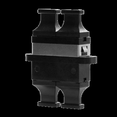 Adaptadores dúplex sin brida FONGKO Black DX Flange para fibra óptica MPO