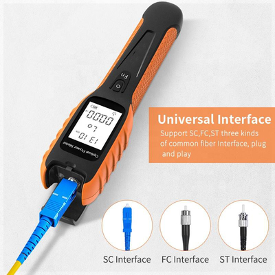 Medidor de potencia óptica recargable FONGKO 5G OPM G11, nuevo dispositivo de fibra óptica, conector FC, rango de medición -70~+10dBm