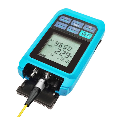 Medidor de potencia de fibra óptica FONGKO Mini, medidor de potencia óptica de 4 funciones con RJ45, láser, WIFI, red, OPM recargable