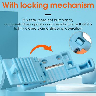 AUA-05 Stripper suelto para herramienta de canal de banda media de fibra FTTH de 1,9 a 3,0 mm