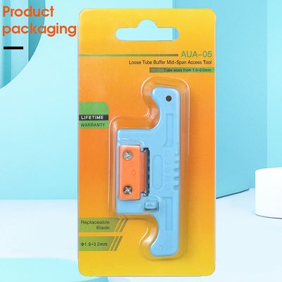 AUA-05 Stripper suelto para herramienta de canal de banda media de fibra FTTH de 1,9 a 3,0 mm
