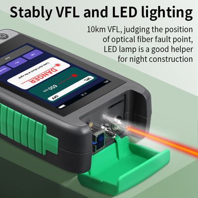 Mini OTDR Tester 1310nm 1550nm 1610nm 1625nm 1650nm Equipo óptico de fibra óptica de dominio de tiempo óptico de mano