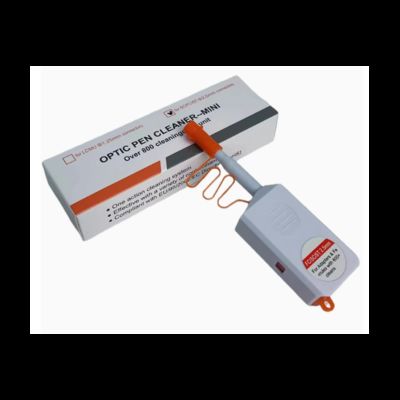 FC/SC/ST 2.5mm LC/MU 1.25mm Pluma de limpieza de fibra óptica Mini limpiador de brida de módulo óptico corto