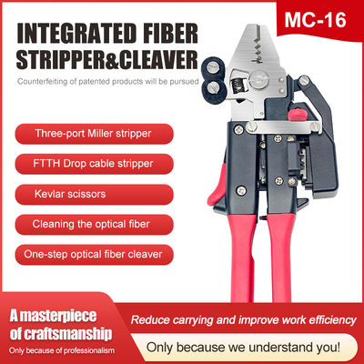 MC-16 Integrated Fiber Stripper Cleaver