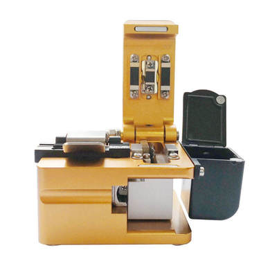 FONGKO S09 Splicer de fusión óptica cortador herramientas de cuchillo de corte de fibra óptica