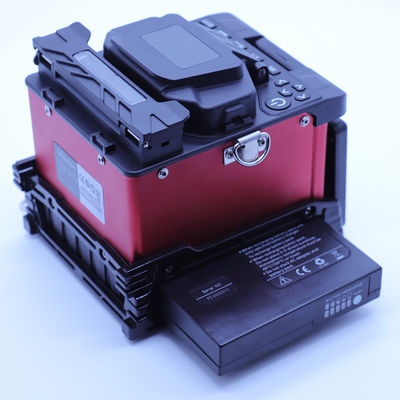 Aparato de empalme de fusión de fibra óptica Fibra óptica Máquina de empalme de fusión de fibra 4 Motor