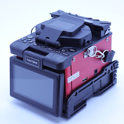 Aparato de empalme de fusión de fibra óptica Fibra óptica Máquina de empalme de fusión de fibra 4 Motor