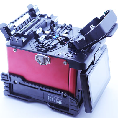 Aparato de empalme de fusión de fibra óptica Fibra óptica Máquina de empalme de fusión de fibra 4 Motor