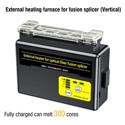 FONGKO Fusion Optical Fiber Splicers Automatic Heating Oven with Battery Powered Heater External Optical Fiber Splicers