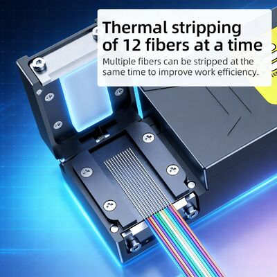 FONGKO cortador de fibra óptica termostripper alambre calentado pinzas de desmontaje herramienta de fusión de cinta de desmontaje de calor